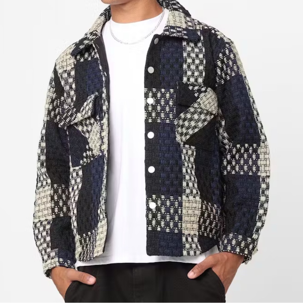 XXIII Reece Woven Jacket Multi/Black size small